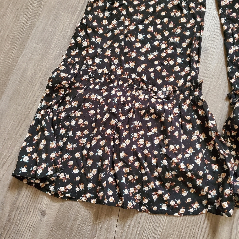 Floral Wide Bottom Pants - Picture 4 of 7